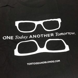 Eyeglass T. Tortoise & Blonde Black L